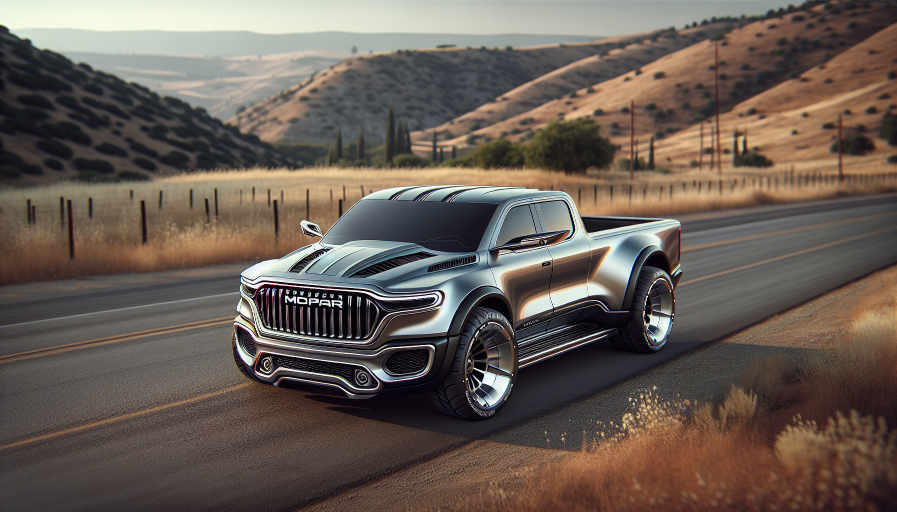 Mopar's special edition RHO truck showcasing performance