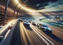 Taylor Gray and Sammy Smith competing in NASCAR race
