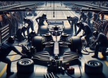 Yuki Tsunoda celebrating his new role at Red Bull Racing