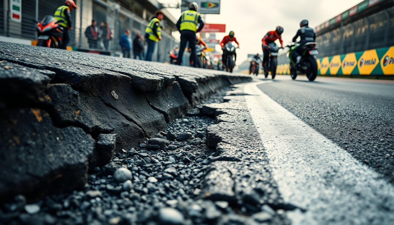 brazil gp shortened after track surface began to fail 1774364057