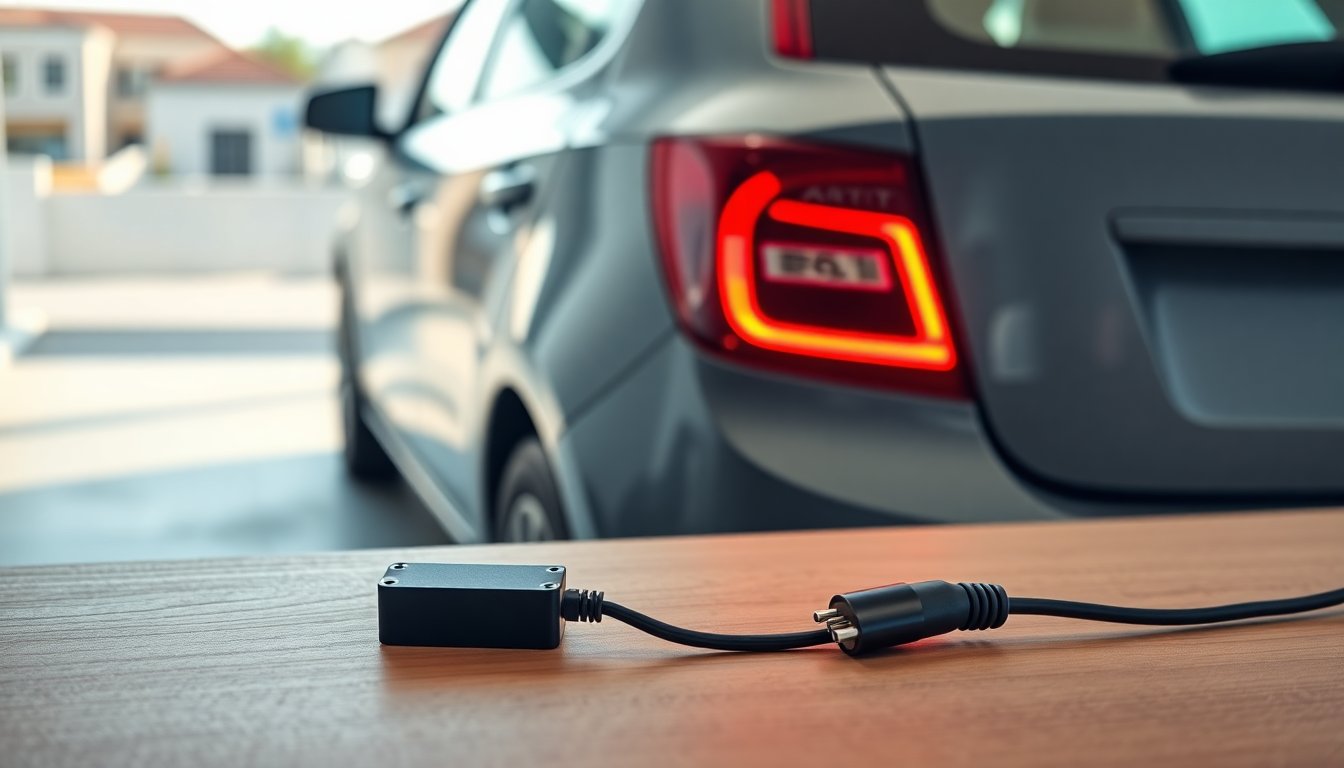 Add an F1 blinking module to your OEM 3rd brake light for better visibility