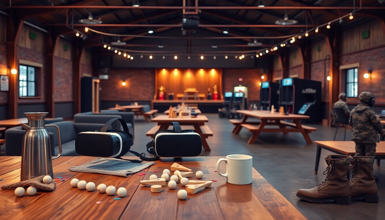 Discover Rally Point at Camp Carroll: VR arena, games, and events