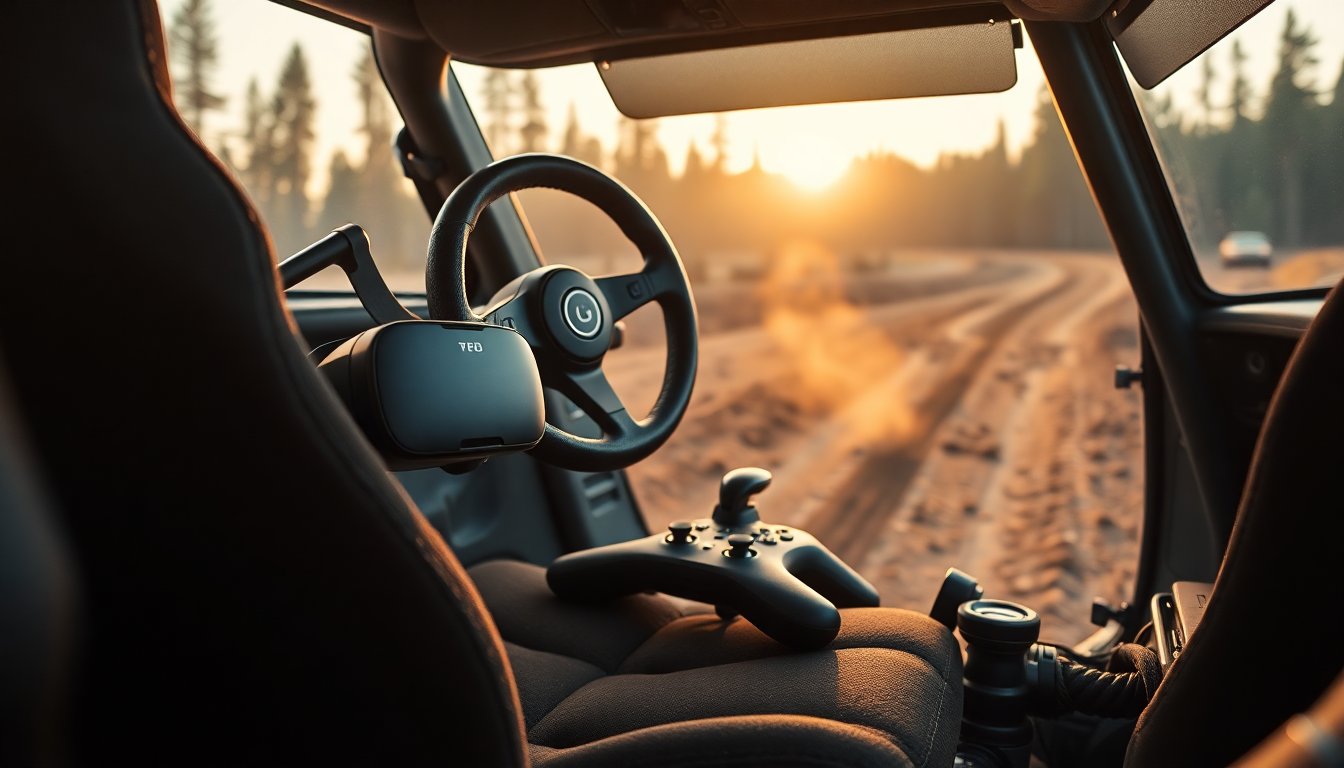 Experience Rally Racing VR: Xtreme Speed Challenge for immersive offroad action