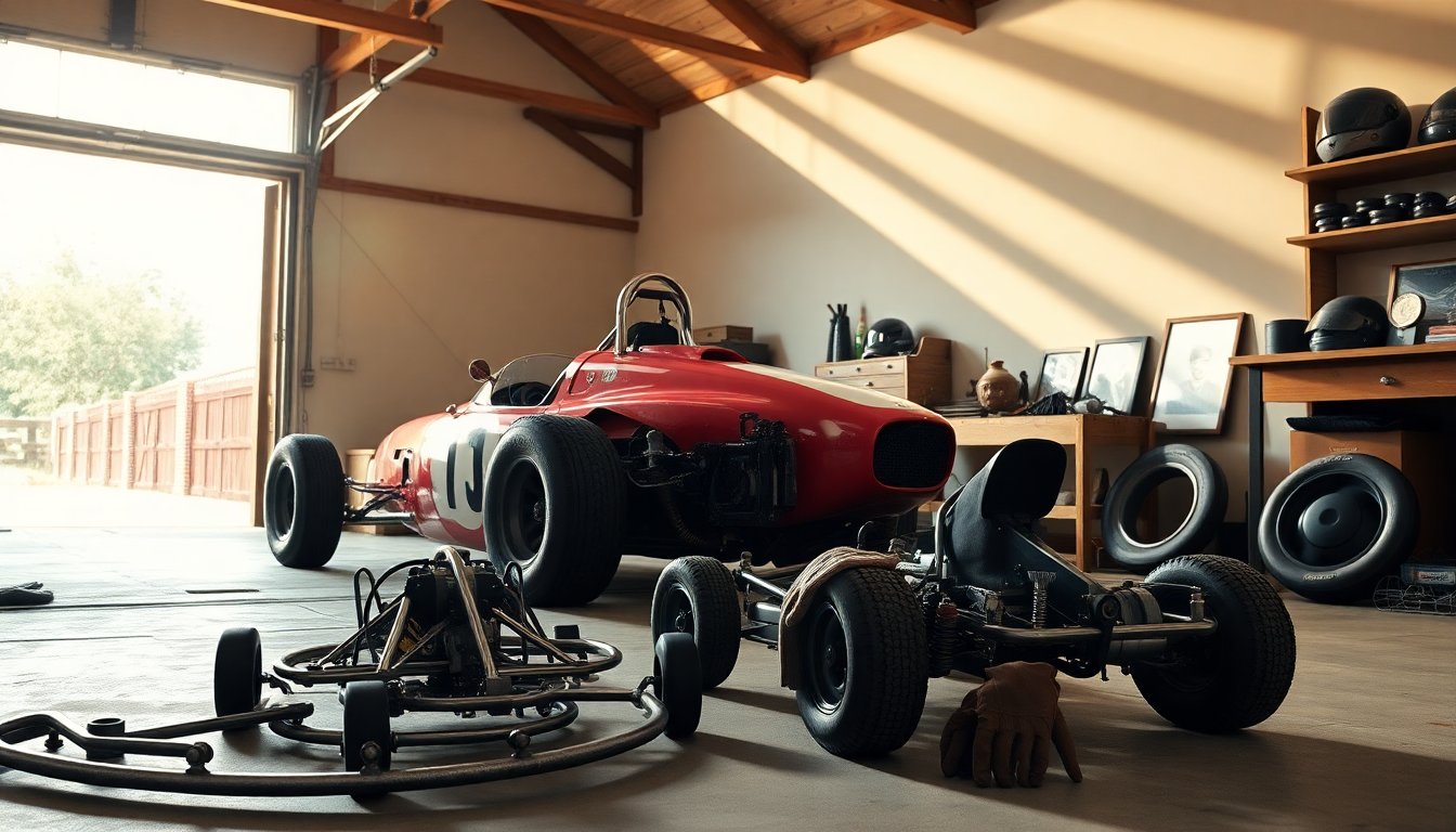 inside david coulthards remarkable garage f1 cars karts and memorabilia 1775017530